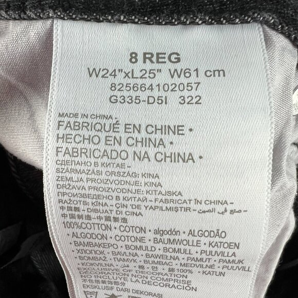 Levi's Silver Tab Jeans Kids 8 Reg Stay Loose Fit Black Faded Cotton Denim - Picture 7 of 16